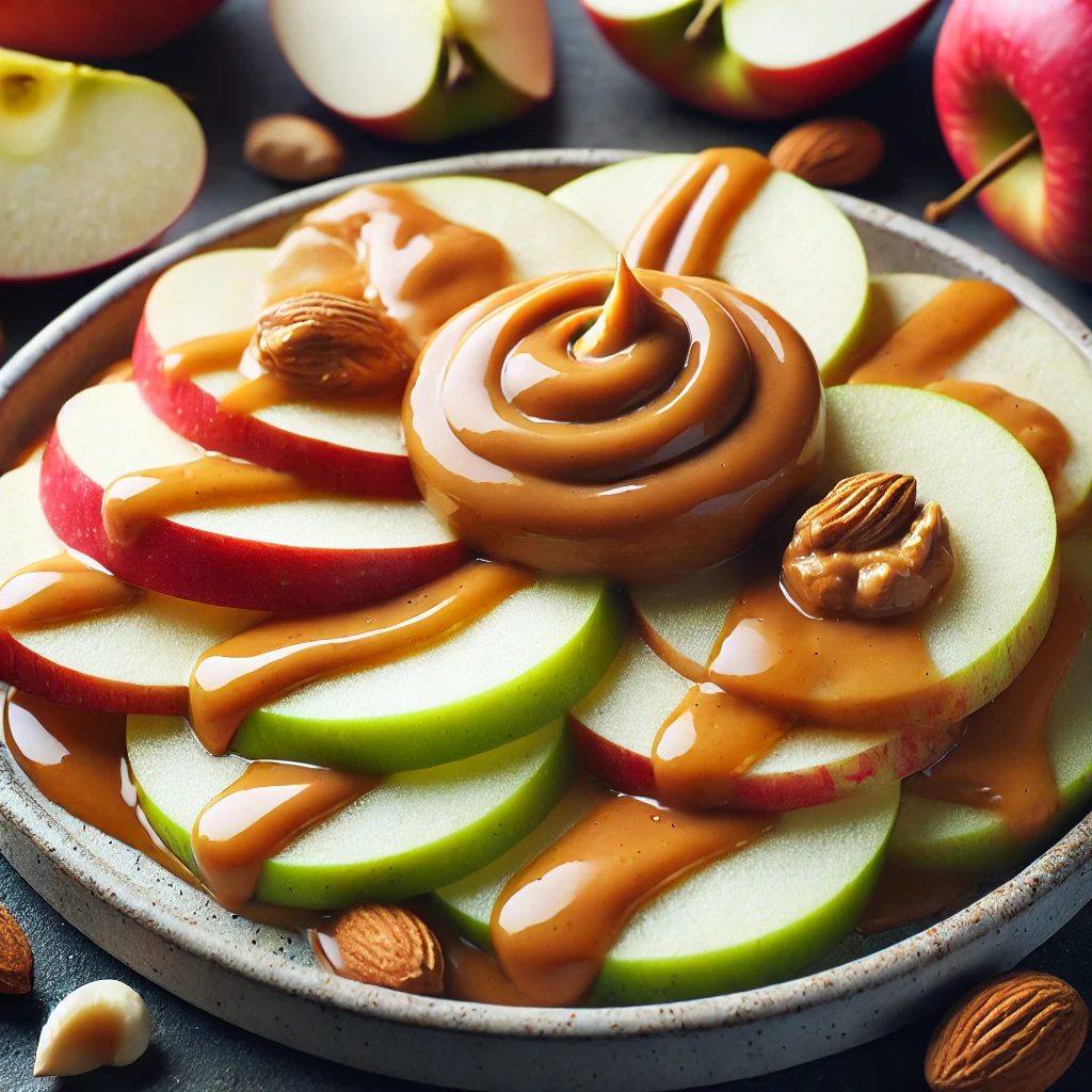 Apple Slices with Nut Butter