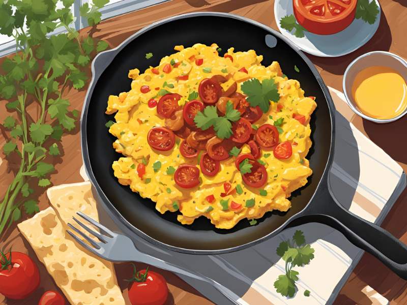 Chorizo and Eggs Recipe