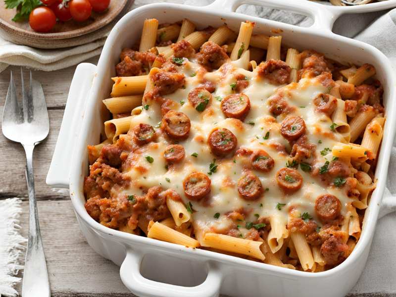 Baked Ziti with Sausage