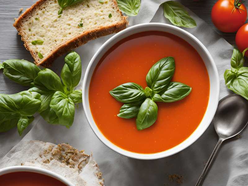 Solar-Powered Tomato Basil Soup