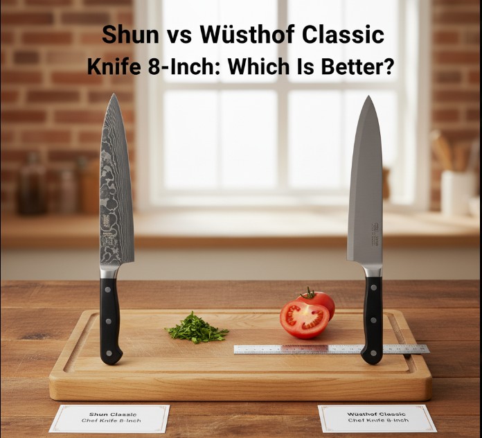 Shun vs Wüsthof Classic Chef Knife 8-Inch