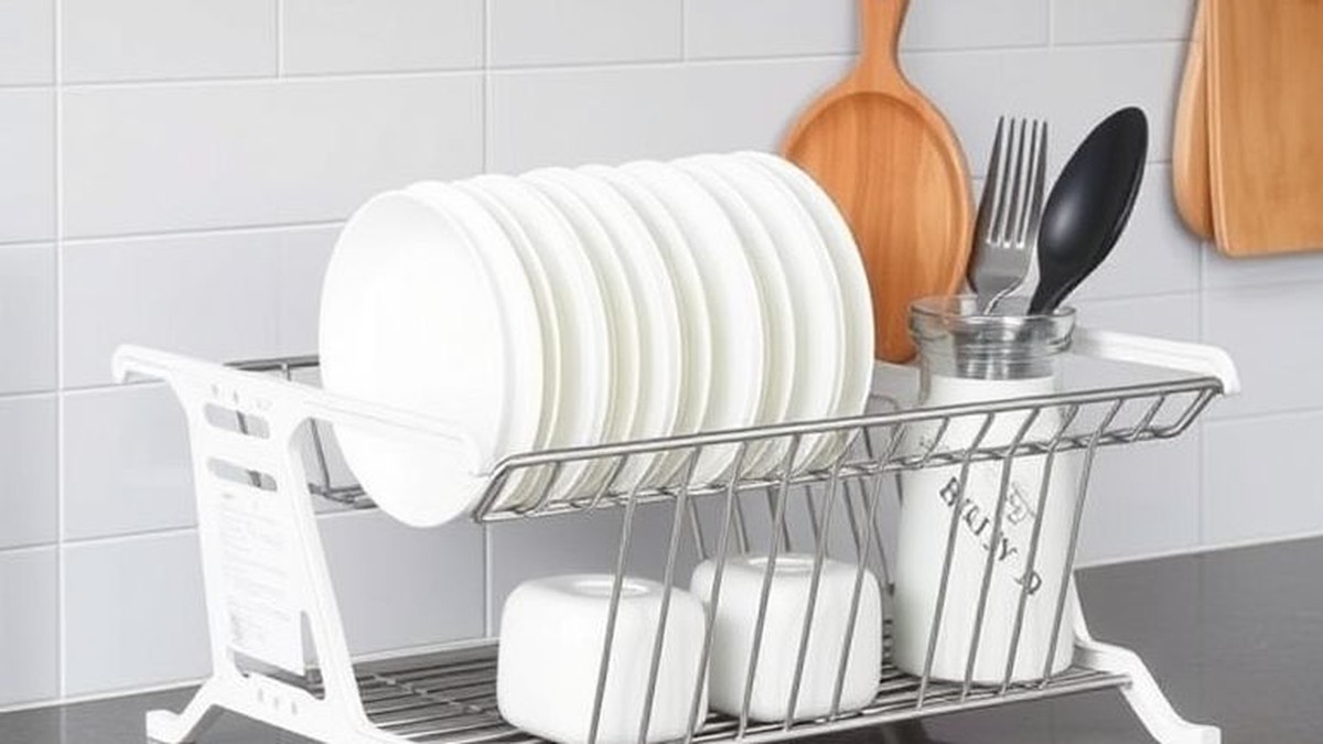 best dish drying rack for small counter space