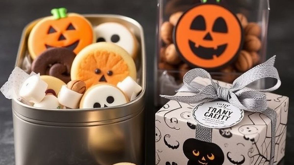 best halloween cookie tins and treat boxes for gifting