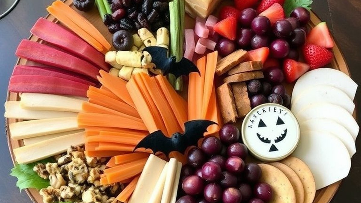 best halloween themed charcuterie board