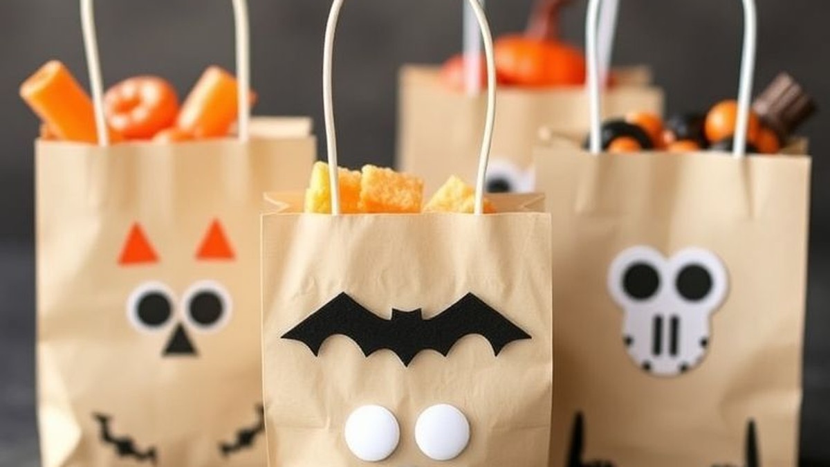 best halloween themed treat bags for kids' parties