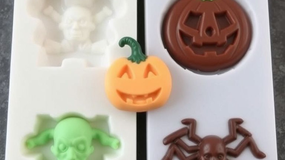 best silicone molds for halloween chocolate and candy