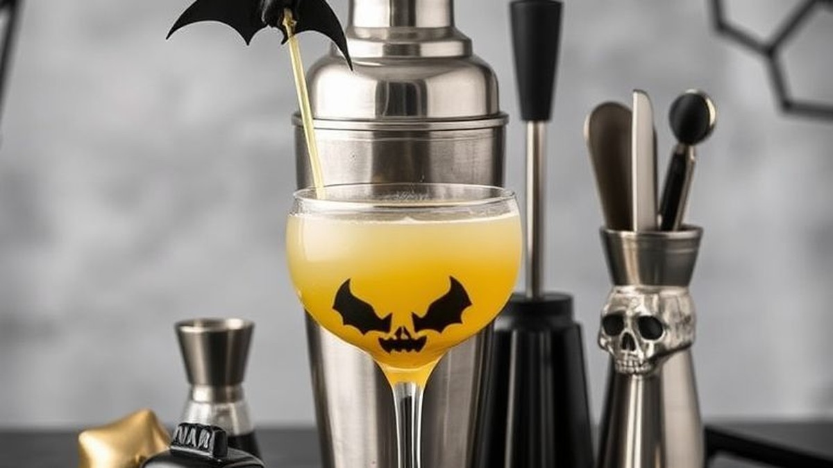 best spooky themed cocktail shaker and bar tools