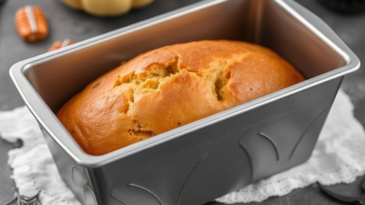 coffin shaped loaf pan for halloween baking
