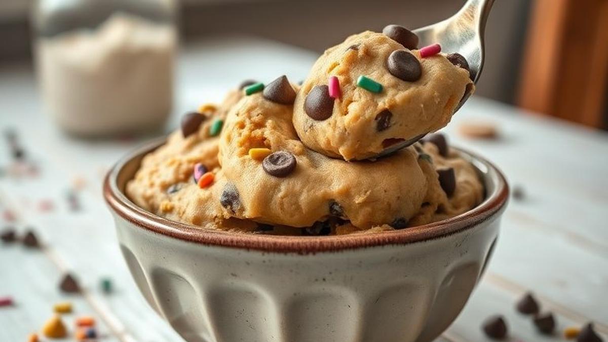 Edible Cookie dough recipe