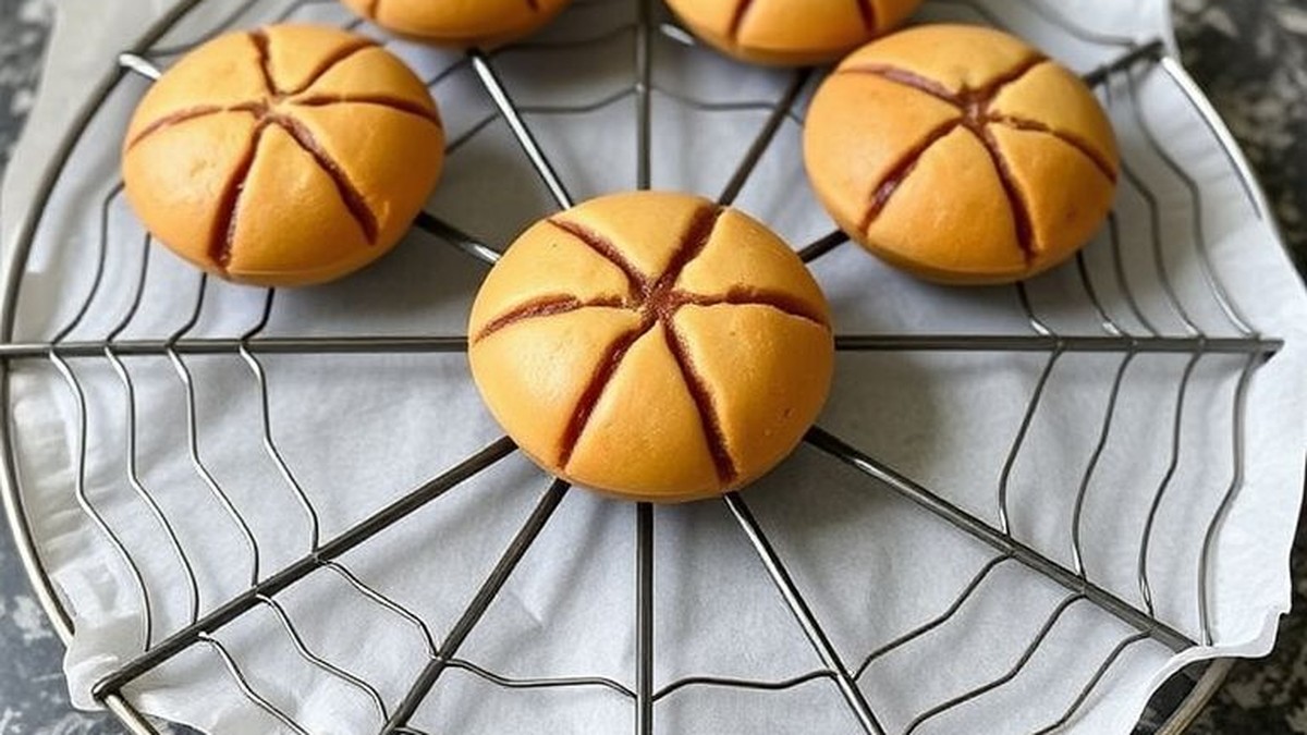 spiderweb patterned cooling rack for baked goods