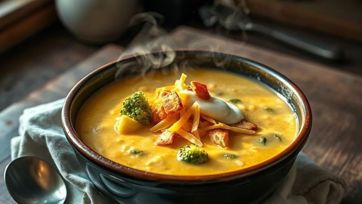 Broccoli Cheddar soup Recipe