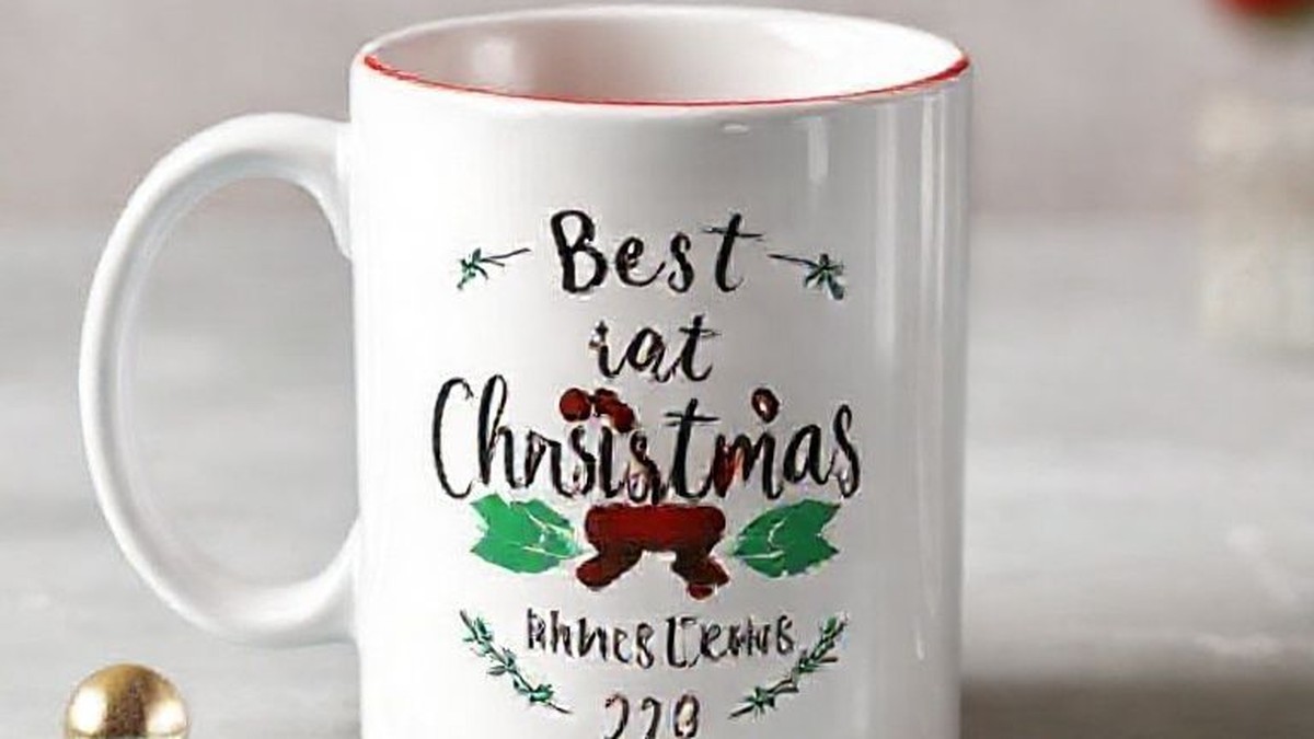 best personalized christmas mugs