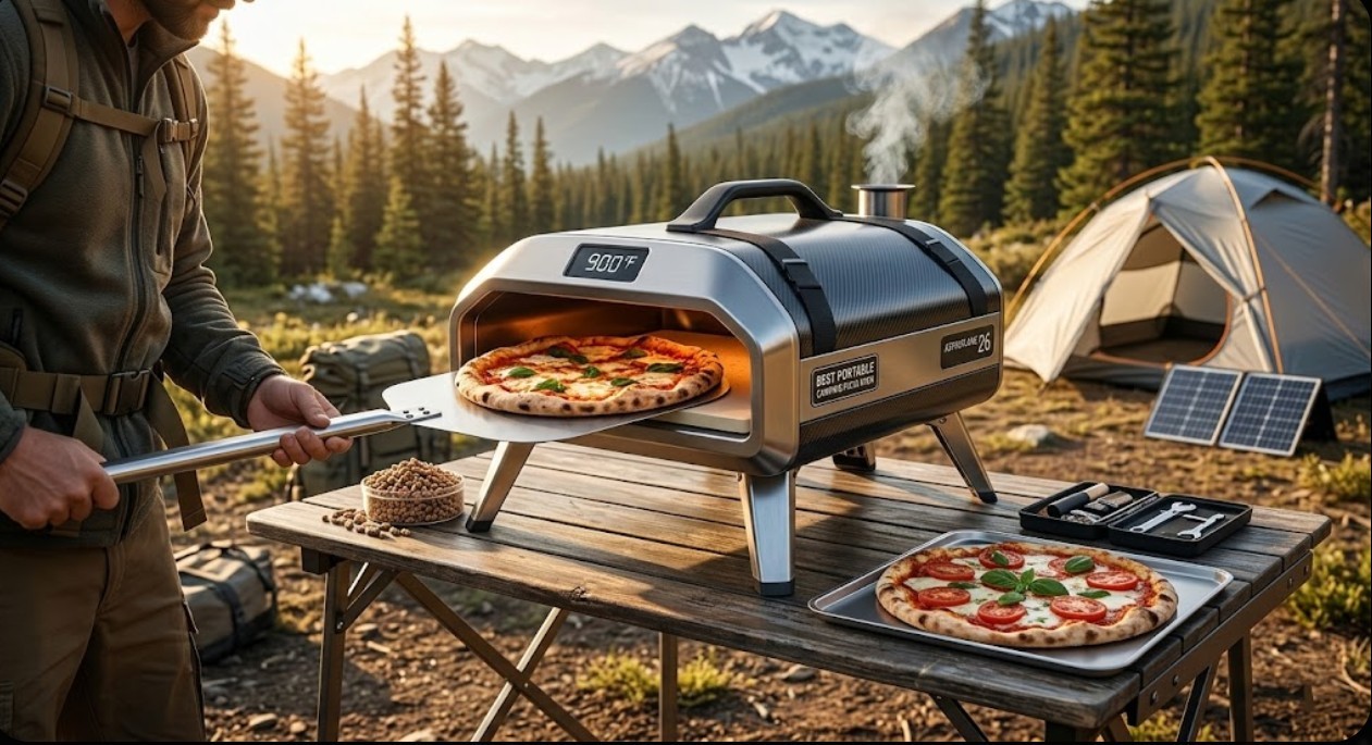 best portable wood fired pizza oven for camping 2026