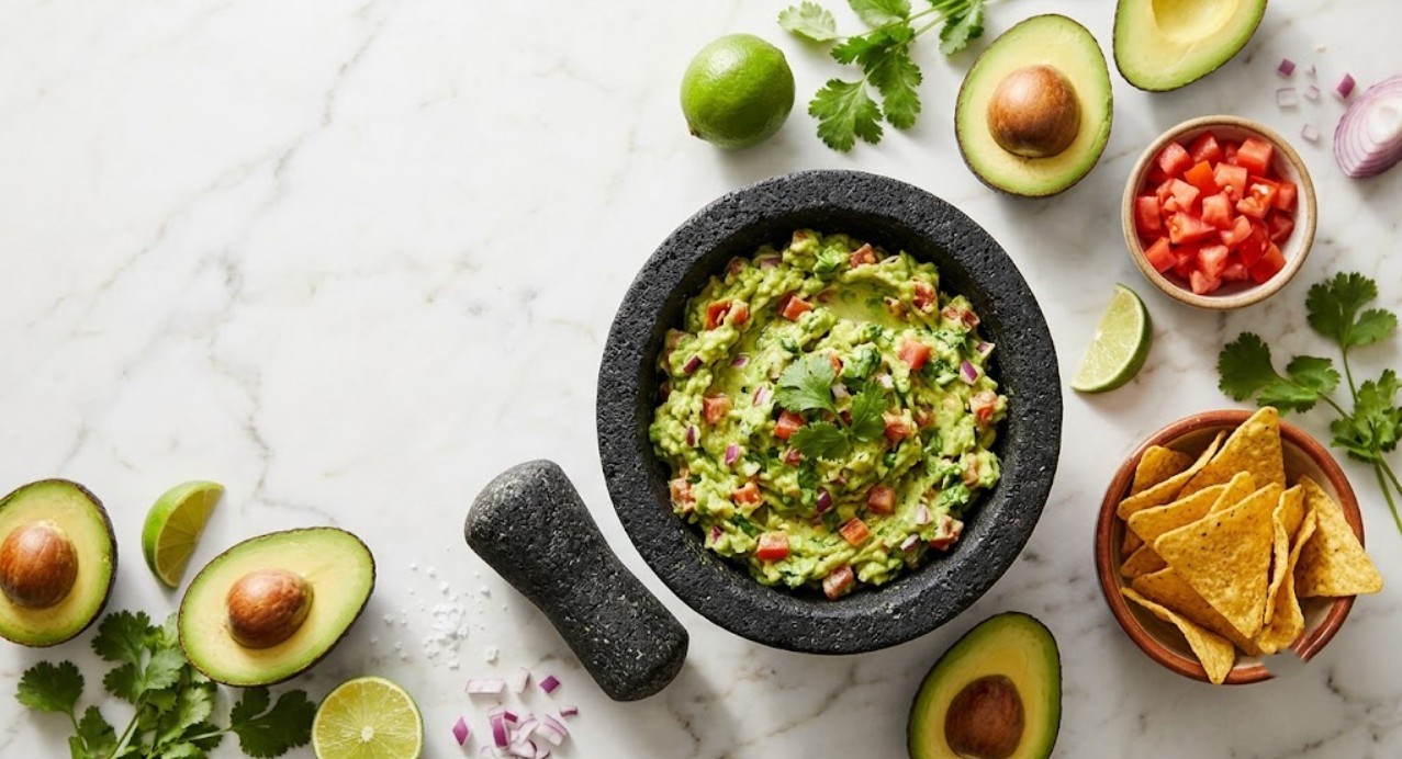 Best molcajete 2026 filled with fresh homemade guacamole