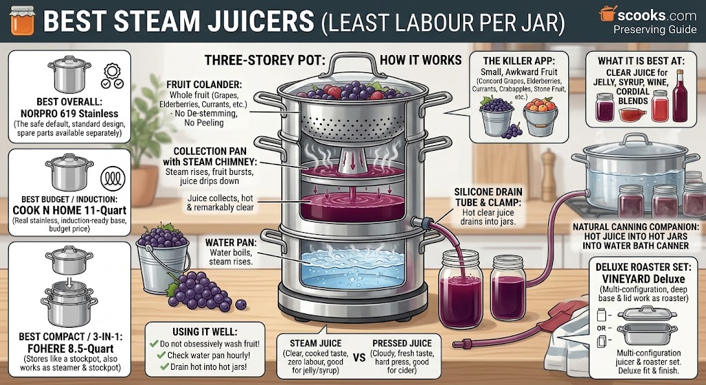 Check 7 best steam juicer