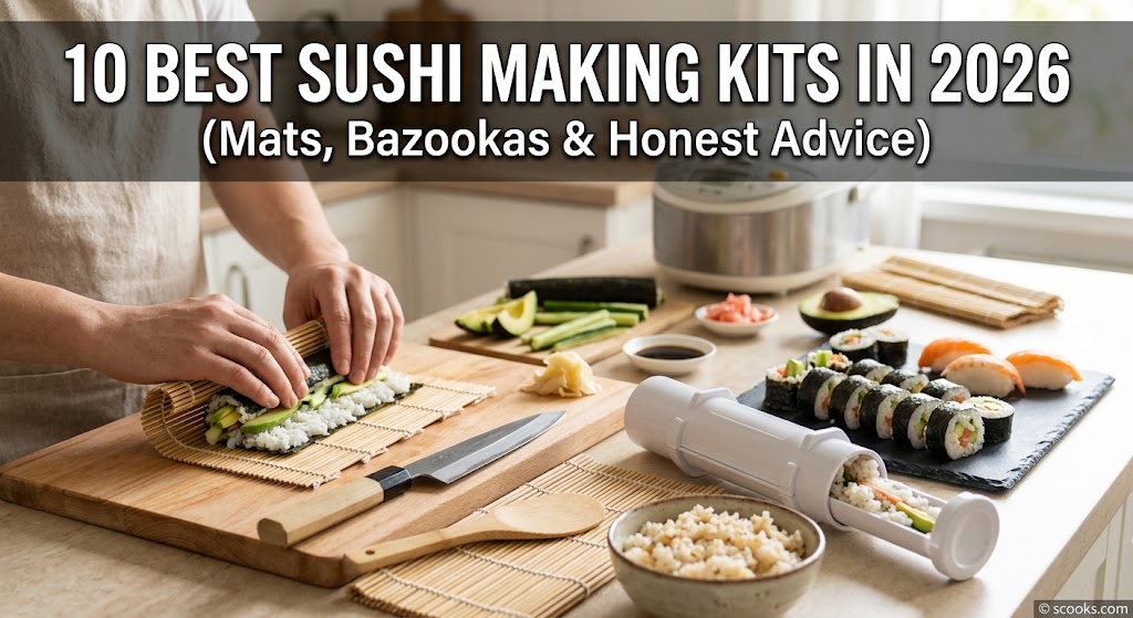Try best sushi making kit for your kitchen.