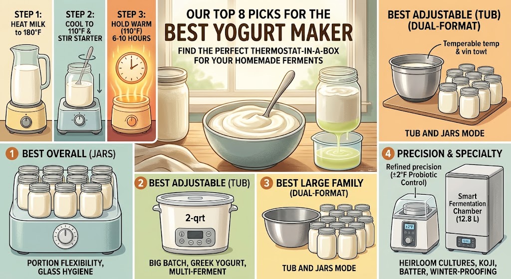 Check your 8 best yogurt maker