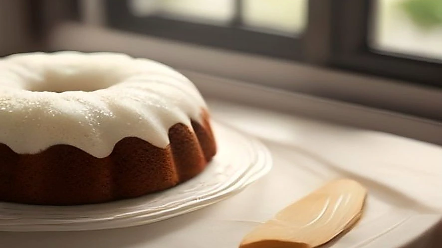Different cakes baked in bundt and tube pans showing texture contrast