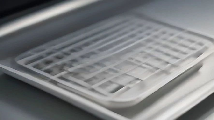 detailed view of a wire cooling rack and a flat sheet pan highlighting design differences