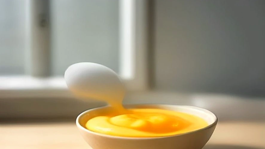 Bottle method of egg yolk separation in action