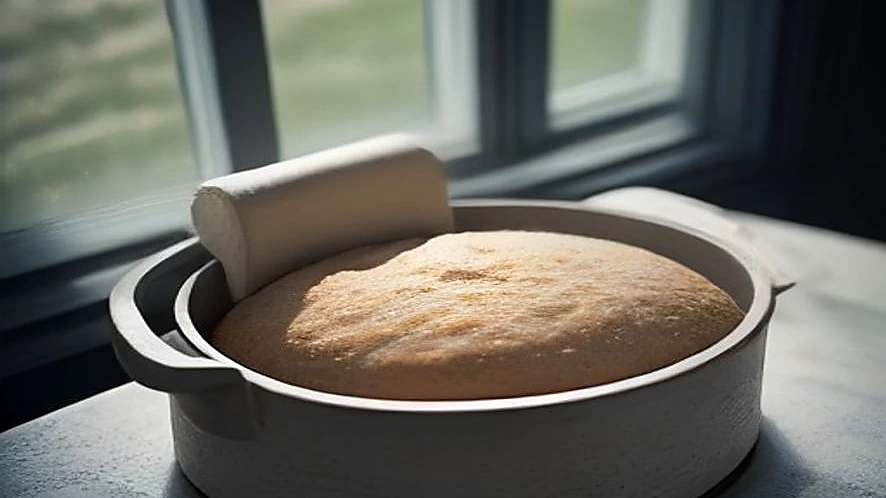 Detailed view of oven mitt and pot holder materials and insulation