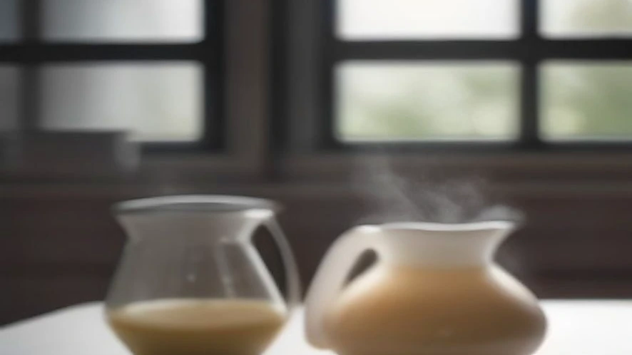 Comparison of Chemex thick filter and typical pour over filter side by side