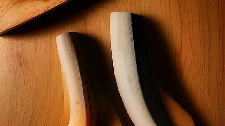 Santoku knife with curved blade versus nakiri knife with straight edge