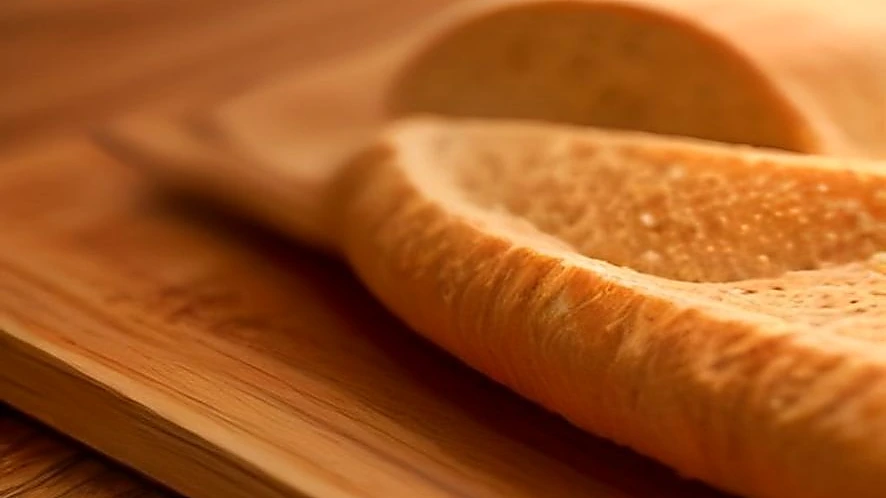Details of wood, metal, and bamboo bread box materials highlighting texture and finish