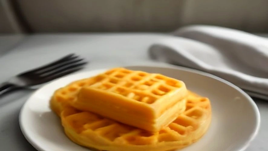 Belgian waffle maker plates with deep pockets and anti-overflow moat